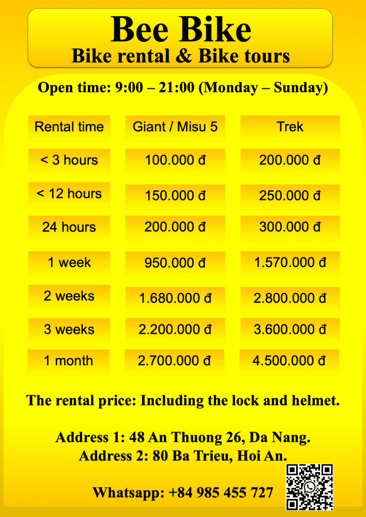 Bike rental